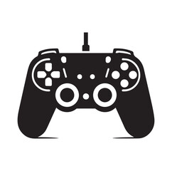 Game Controller vector silhouette SH