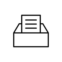 Archive folders icon vector. Document vector icon. Archive storage icon.