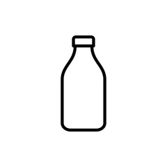 Bottle icon vector. bottle sign and symbol