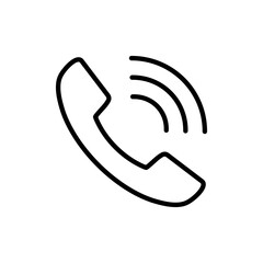Call icon vector. telephone sign and symbol. phone icon. contact us