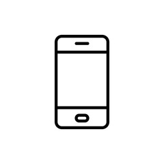 Phone icon vector. Call sign and symbol. telephone symbol
