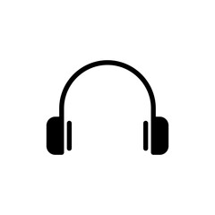 Headphone icon vector illustration. Headphone sign and symbol