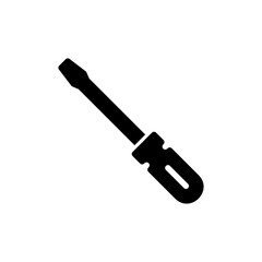Screwdriver icon vector illustration. tools sign and symbol