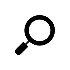 Search icon vector illustration. search magnifying glass sign and symbol