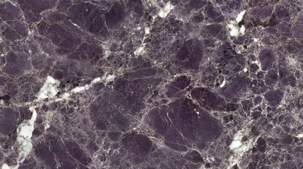 Obraz premium Elegant Purple Marble Surface with White Veins and Unique Texture