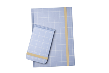 PNG,Two notebooks, isolated on white background