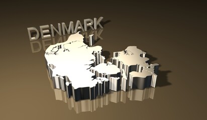 Map of Denmark for print purpose 1