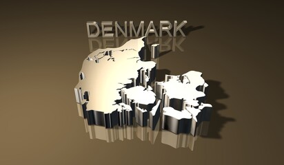 Map of Denmark for print purpose 3