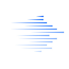 Comic speed motion lines. Vector illustration.