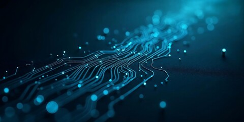 Abstract Digital Circuitry: Flowing Data Streams