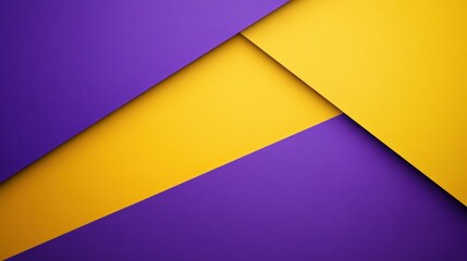 Fototapeta premium Abstract purple yellow geometric background, design element