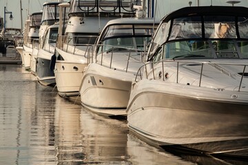 Fototapeta premium boats on the dock