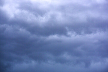storm clouds timelapse in the sky over huancayo city