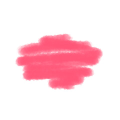 pink oil paint brush