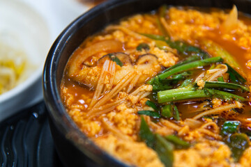 spicy soft tofu stew