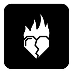 Icon design with a Valentine's theme