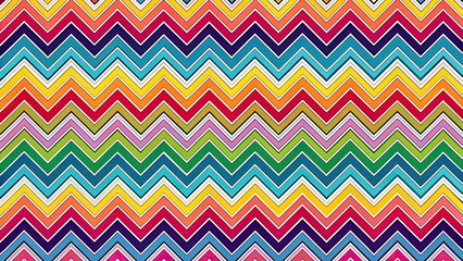 Seamless Zigzag Wave Lines Pattern Background - Undulating Squiggle Stripes Clip Art for Modern Design Elements