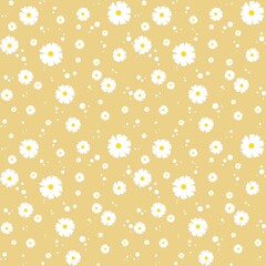 seamless pattern with flowers
