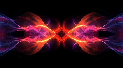 Fototapeta premium Abstract Colorful Wave Energy Forms Design