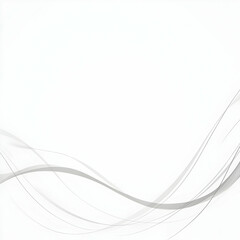 Fototapeta premium Abstract Grey Wave Background Illustration