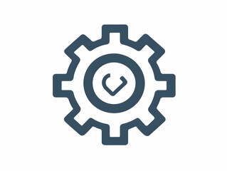 Gear Icon Illustration: Settings, Options, Configuration