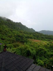 view from the mountain