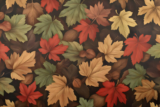 Autumn Leaves Illustration