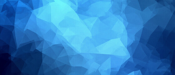 Obraz premium Abstract blurred blue background, ideal for presentations and design. Made with generative AI
