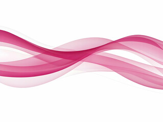 Abstract Pink Wave Background Illustration