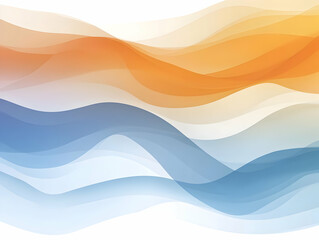 Abstract Wave Background Illustration