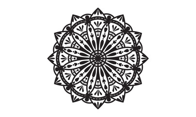 Intricate Mandala Art Design with Decorative Patterns 