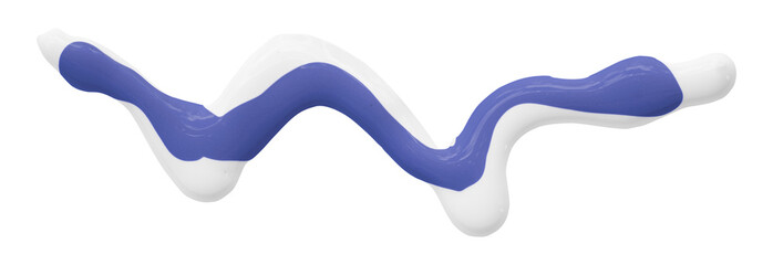 purple watercolor drop zigzag isolated on transparent background