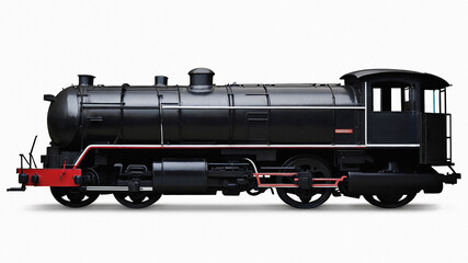 Obraz premium old steam locomotive