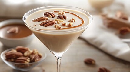 Creamy Pecan Cocktail: A Delightful Dessert Drink