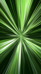 Obraz premium Green Abstract Burst Background Illustration