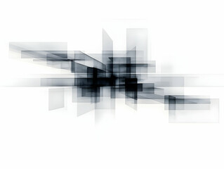 Abstract 3D Grey Geometric Background