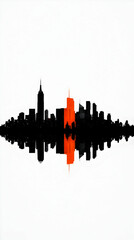 Abstract Cityscape Illustration