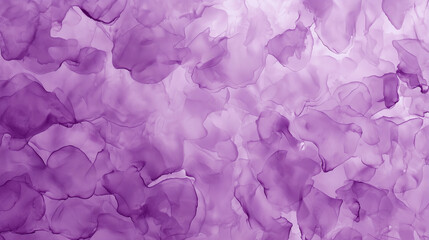 Fototapeta premium Abstract Purple Hues: A Watercolor-Inspired Texture with Flowing Ink-Like Patterns