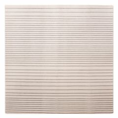 Obraz premium Beige Rug with Thin Gray Stripes Modern Minimalist Home Decor Texture