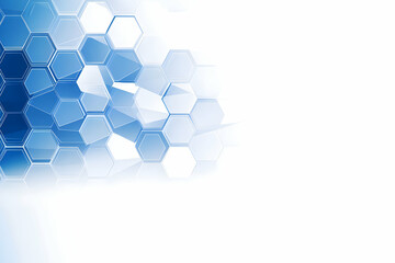 Abstract Hexagon Background Illustration
