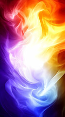 Abstract Colorful Swirls Background