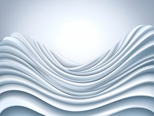 Obraz premium Abstract 3D Wave Background