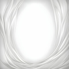 Abstract White Swirling Background Illustration