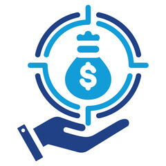 Venture Capital Dual Tone Icon