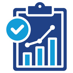 Performance Metric Dual Tone Icon