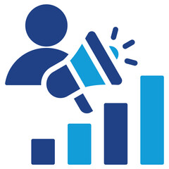 Sales Optimization Dual Tone Icon
