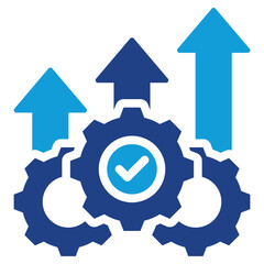 Operational Efficiency Dual Tone Icon