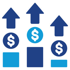 Competitive Advantage Dual Tone Icon