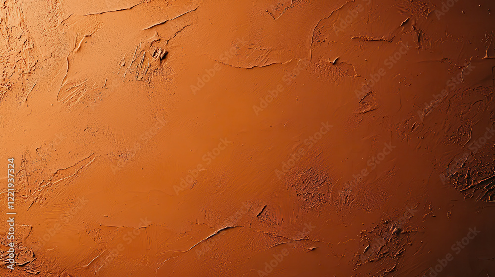 Poster Soft orange brown textured background with subtle variations and depth, perfect for design projects or as backdrop