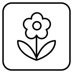 flower icon design